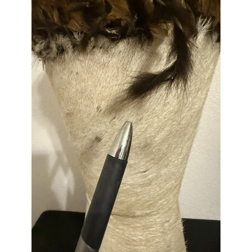African Dual Ended Congo Hand Drum Goat Fur‎ 21
